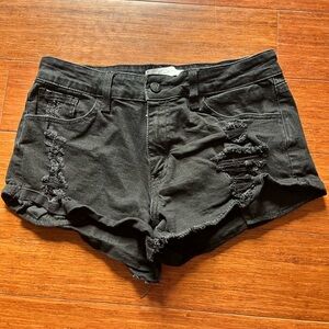 KanCan black shorts